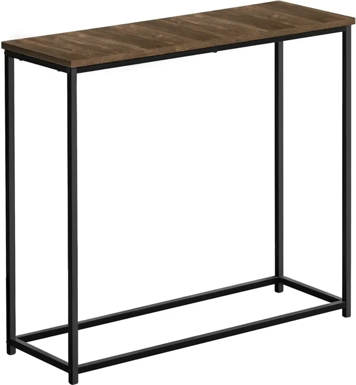 Blaine Brown and Black Console Table