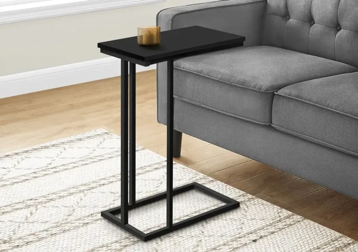 Eliza Black Contemporary Accent Table