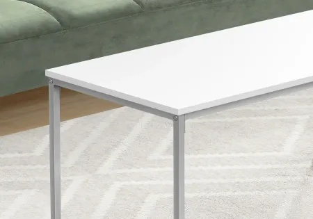 Carly White Coffee Table
