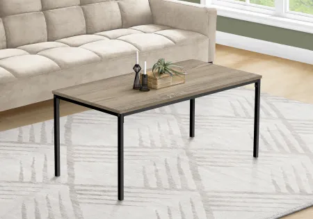 Carly Taupe Coffee Table