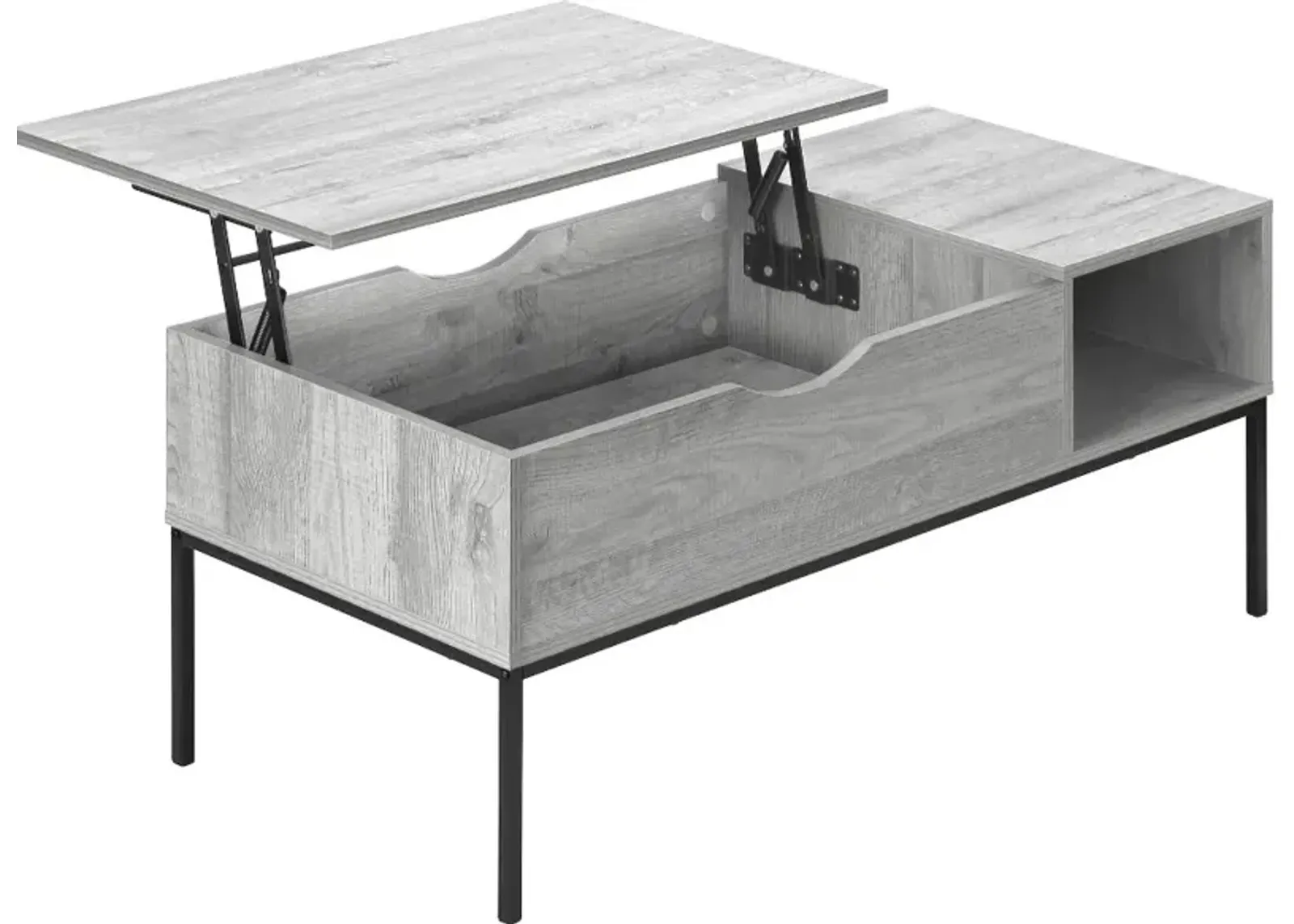 Landon Gray Lift-Top Coffee Table