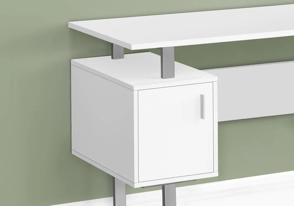 Billie White 48-Inch Modern Office Desk