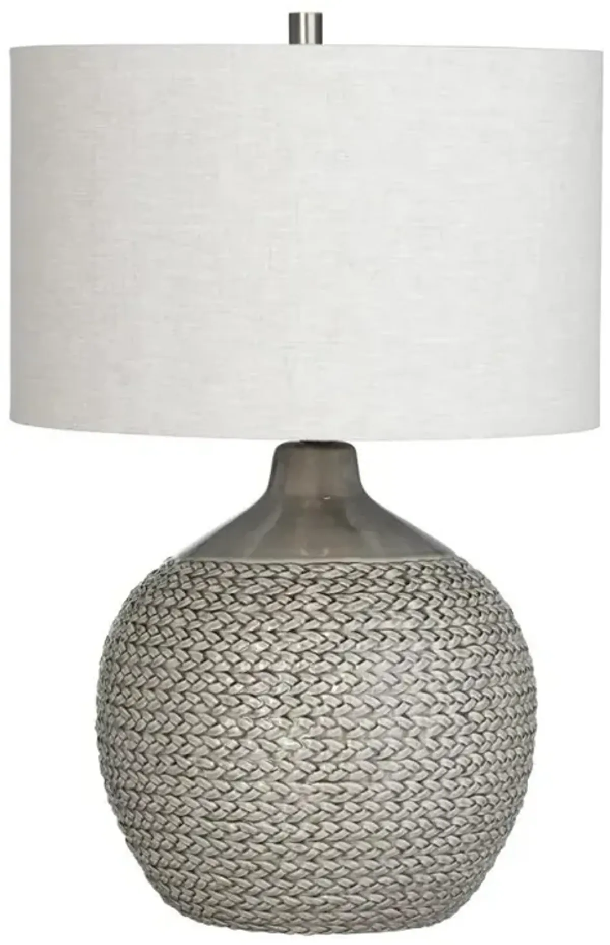 Cairo Gray Ceramic Table Lamp
