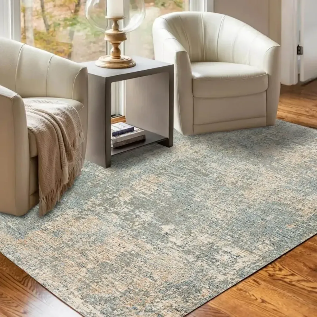 Regal 9 x 13 Granite Gray Area Rug