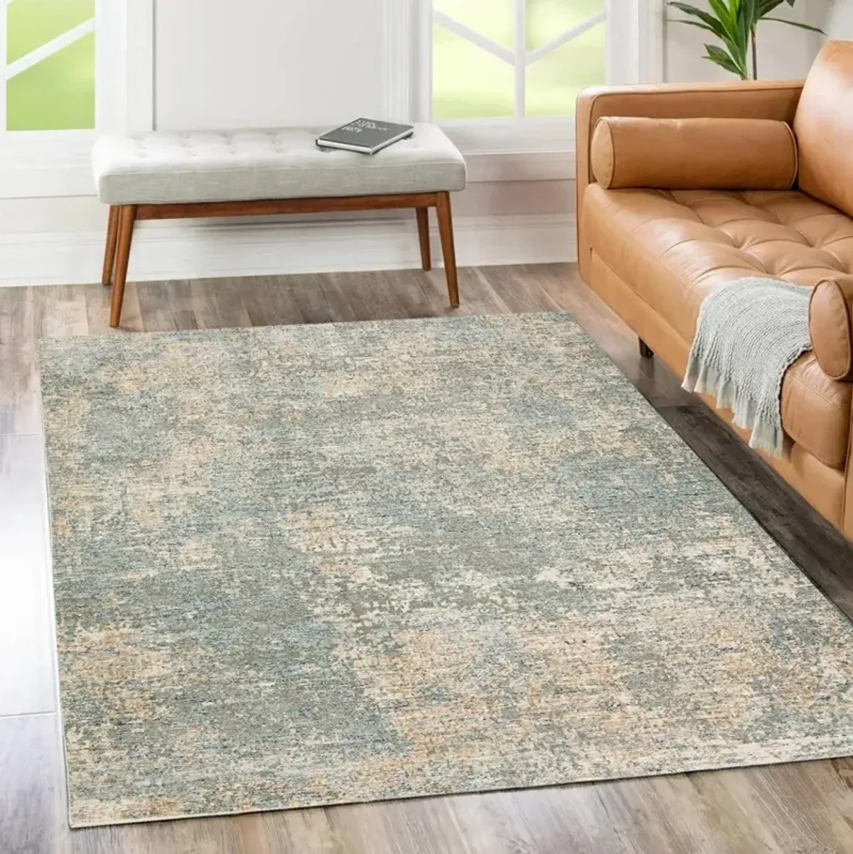 Regal 9 x 13 Granite Gray Area Rug