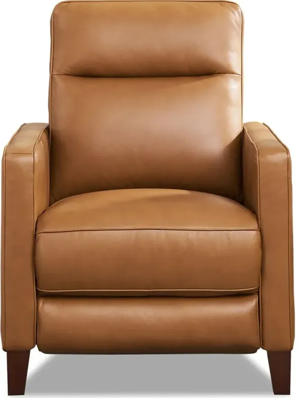 Havana Cognac Brown Zero Gravity Power Recliner