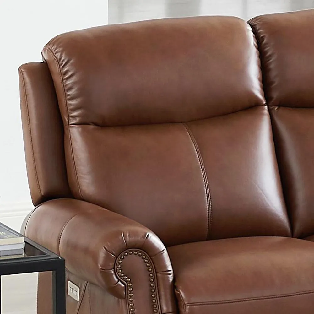 Raymond Pecan Brown Zero Gravity Power Reclining Sofa