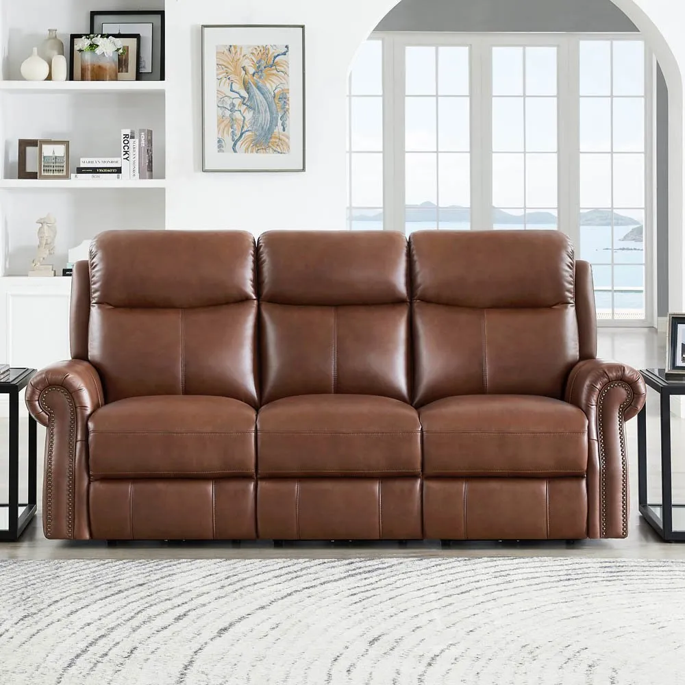 Raymond Pecan Brown Zero Gravity Power Reclining Sofa