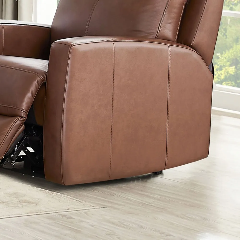 Modena Pecan Brown Zero Gravity Power Recliner