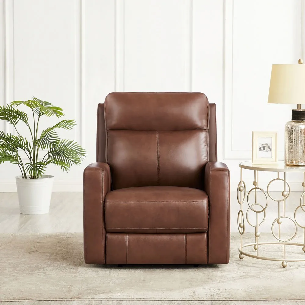 Modena Pecan Brown Zero Gravity Power Recliner