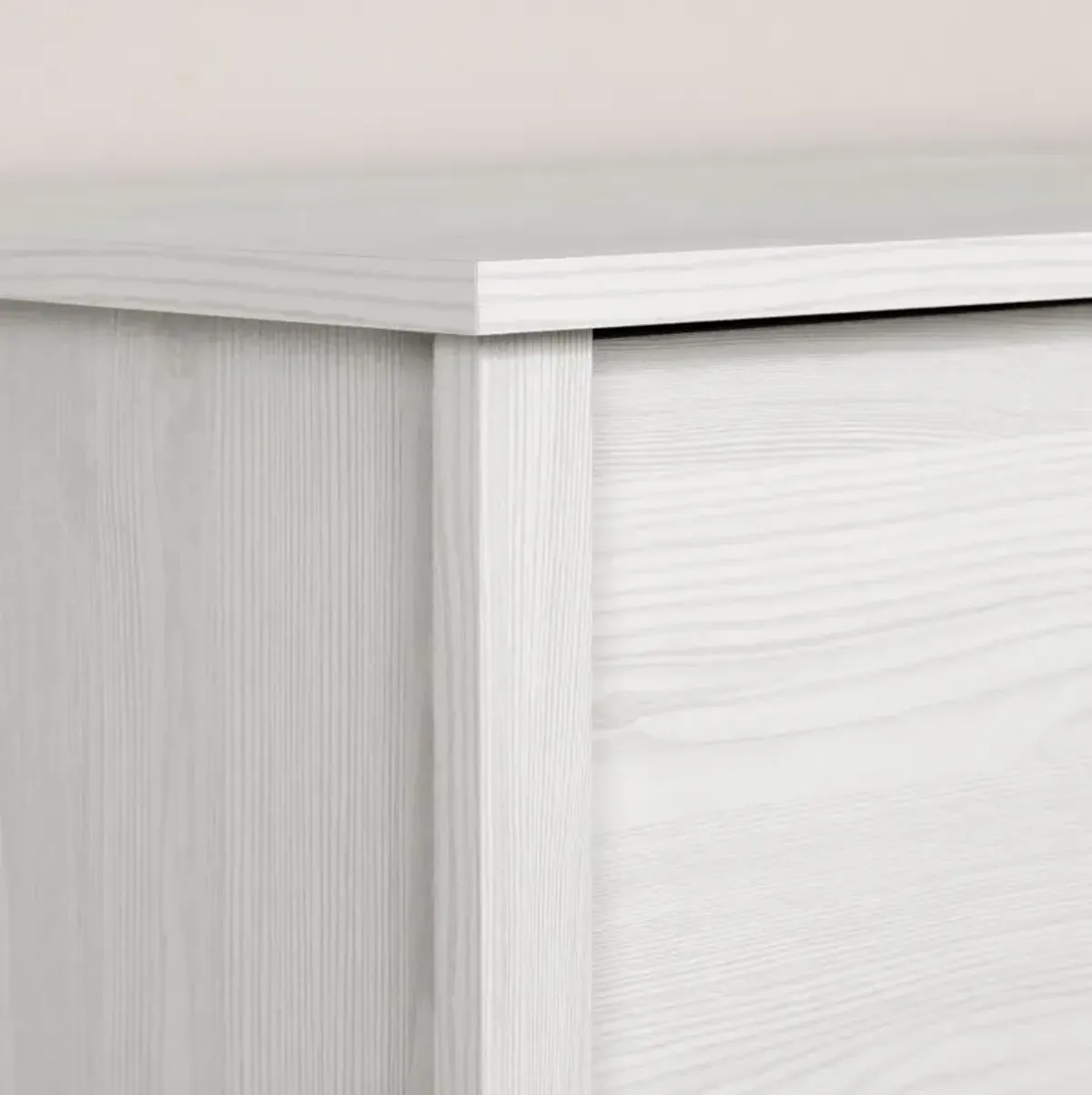 Fernley White Chest of Drawers - South Shore