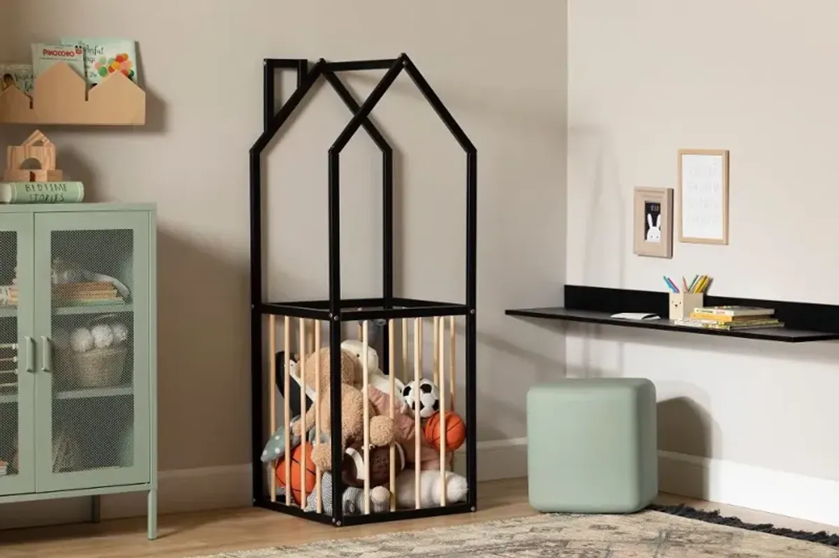 Ohana Black Playhouse Storage