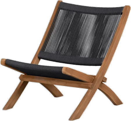 Agave Gray Natural Wood Lounge Chair - South Shore