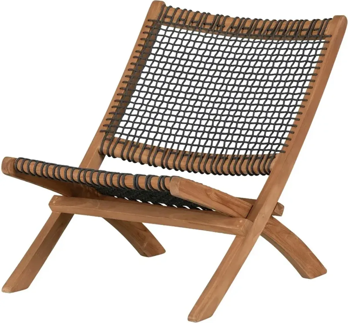 Agave Gray Natural Wood Lounge Chair - South Shore