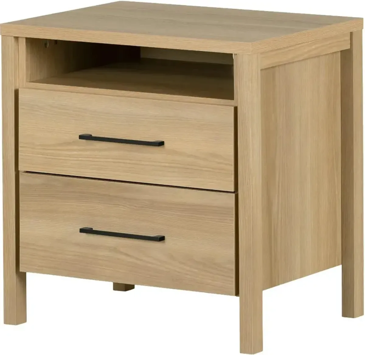 Gravity Natural 2-Drawer Nightstand - South Shore