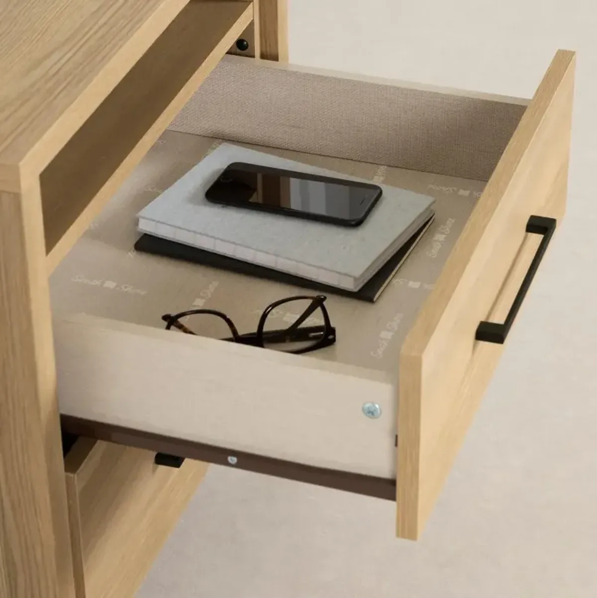 Gravity Natural 2-Drawer Nightstand - South Shore