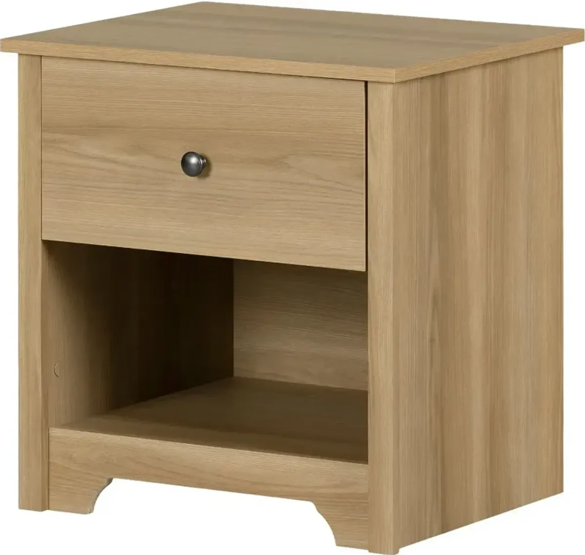 Vito Natural Ash 1-Drawer Nightstand