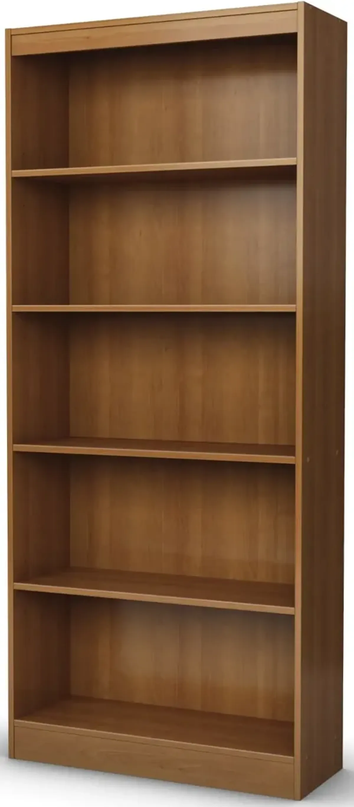 South Shore Axess Morgan Cherry 5-Shelf Bookcase