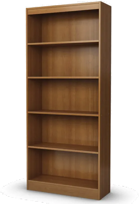 South Shore Axess Morgan Cherry 5-Shelf Bookcase