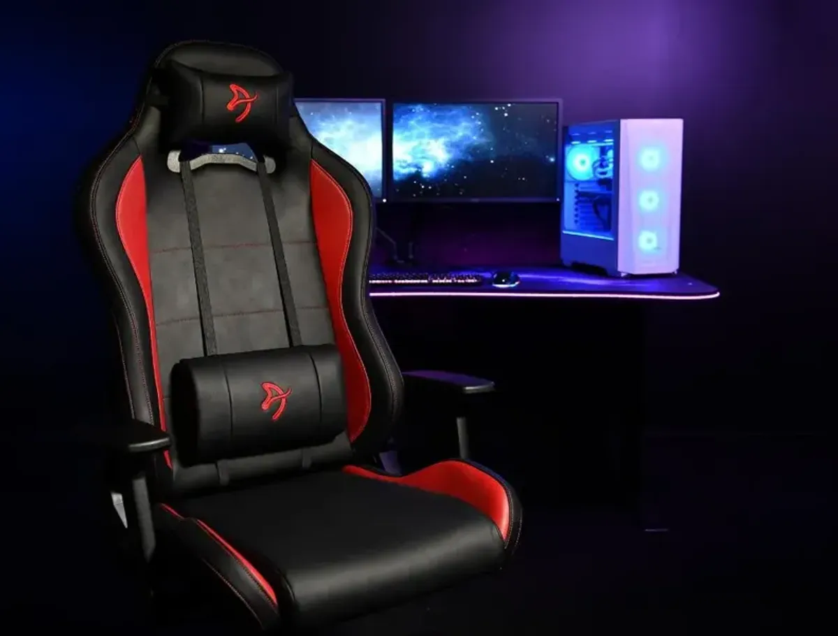 Arozzi - Torretta Soft PU Gaming Chair - Red