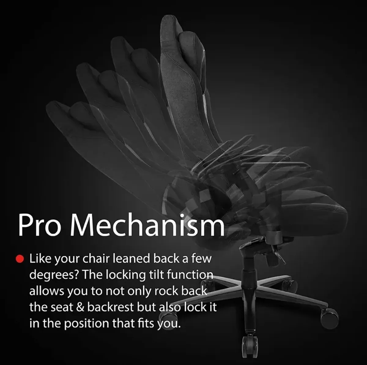 Vernazza Black Super Soft Gaming Chair