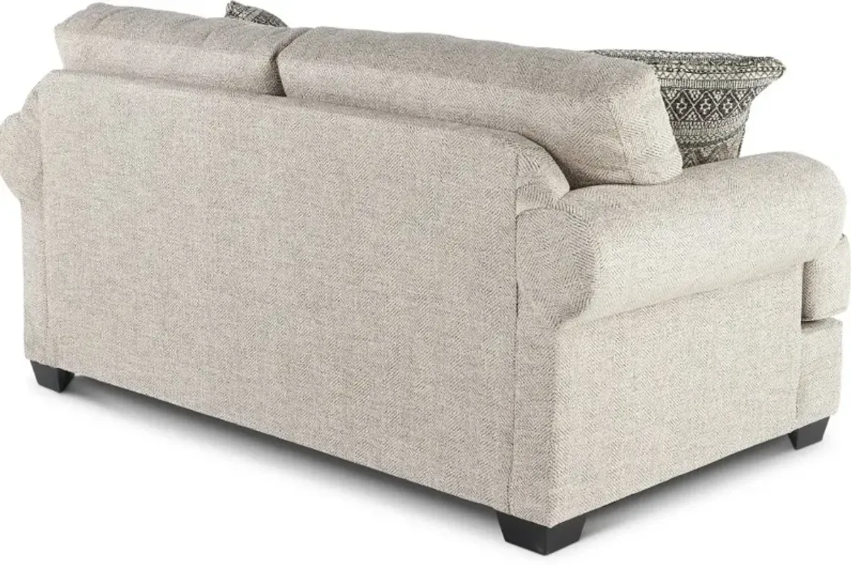 McCall Hemp Beige Loveseat