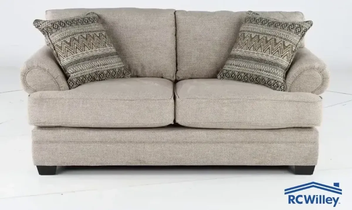 McCall Hemp Beige Loveseat