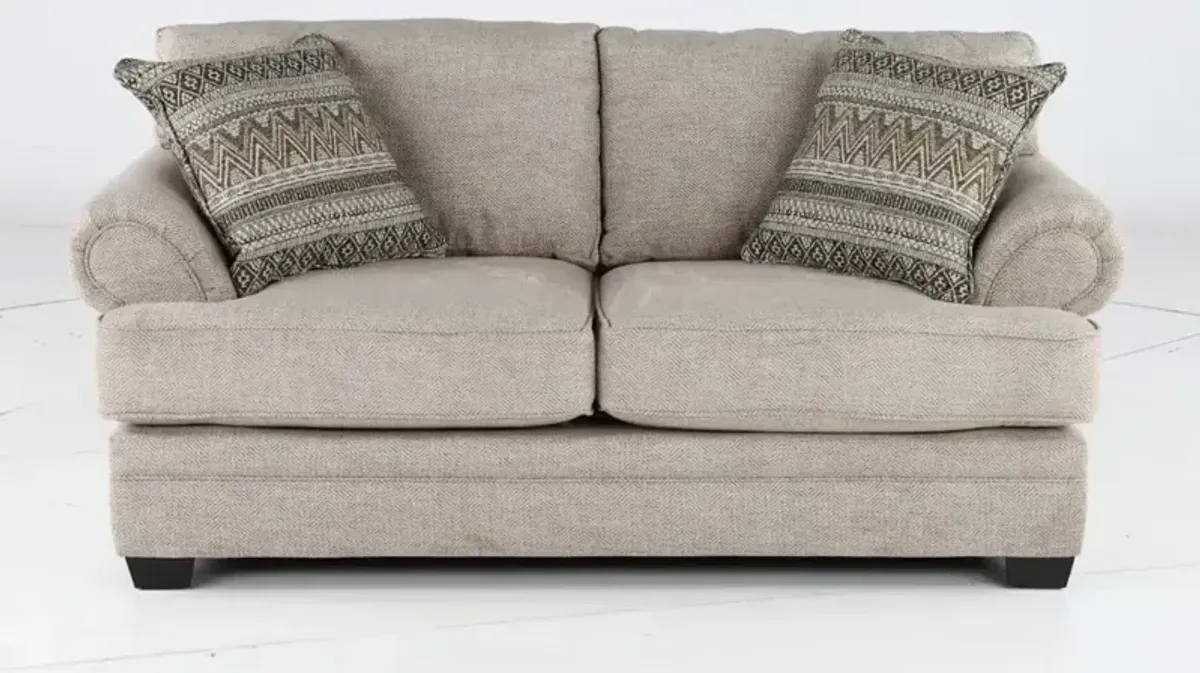 McCall Hemp Beige Loveseat