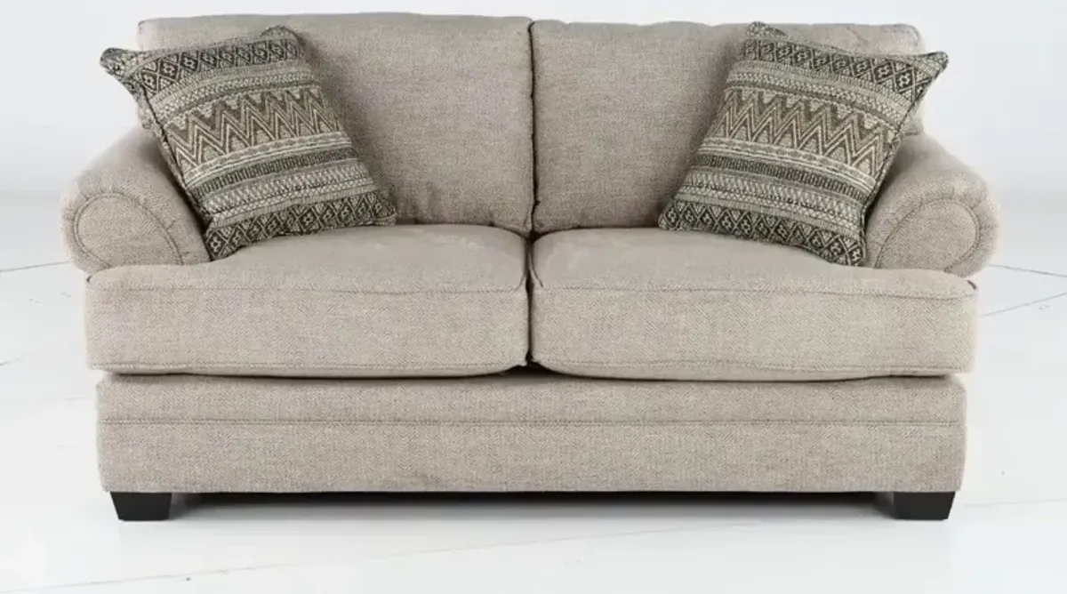 McCall Hemp Beige Loveseat