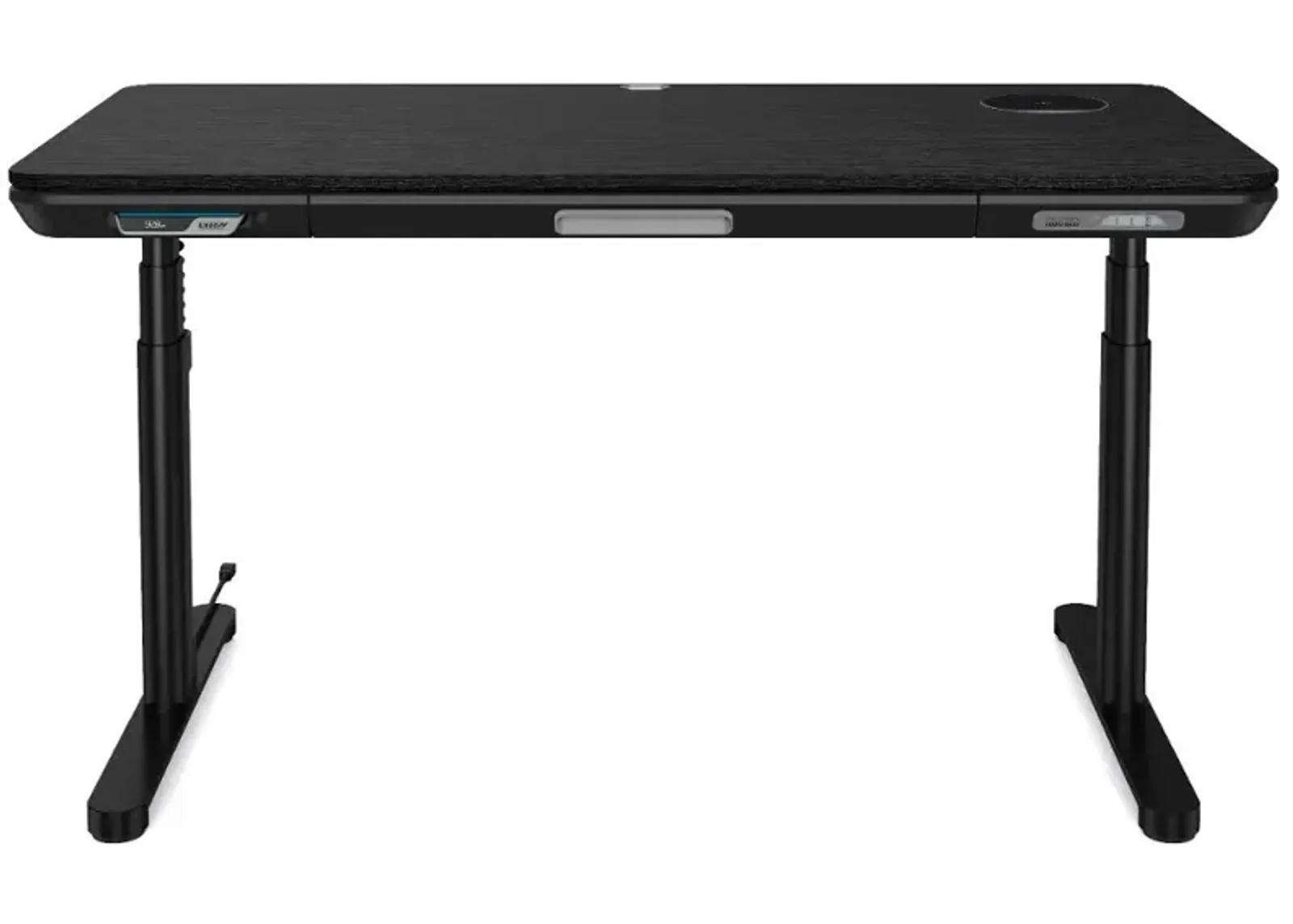 ErgoFx Adjustable Height Standing Desk With Black Desktop