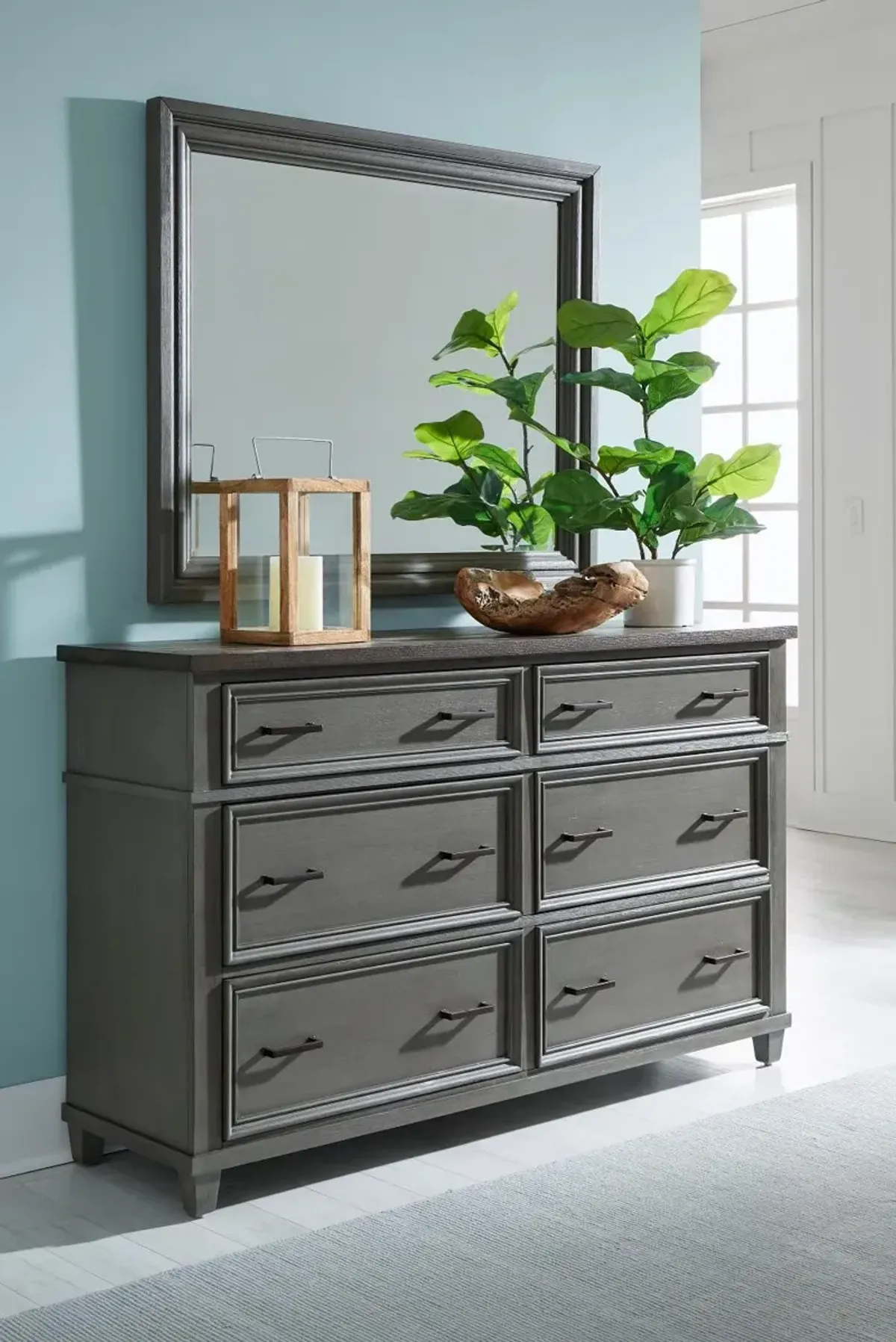 Carmen Slate Gray Dresser