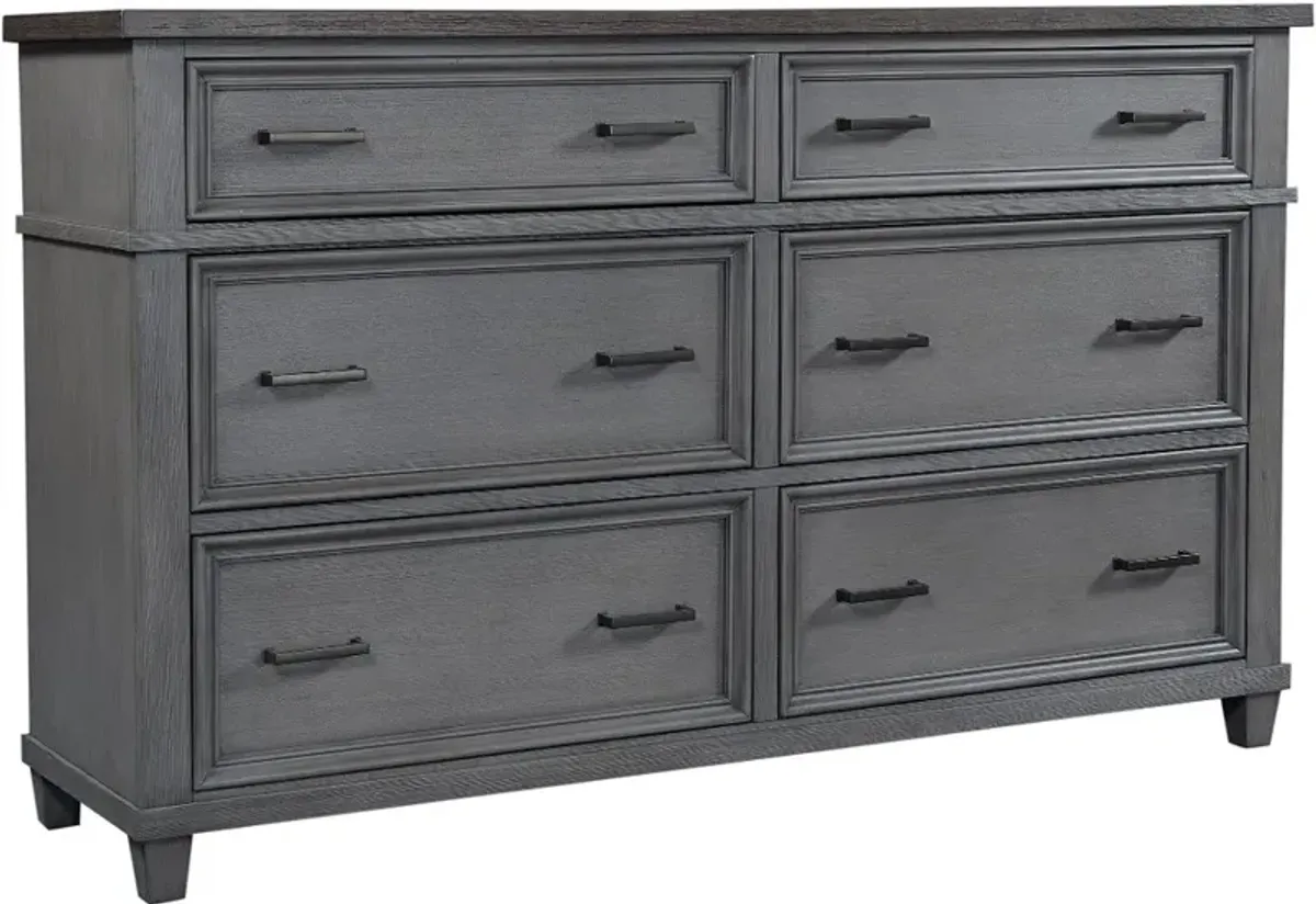 Carmen Slate Gray Dresser