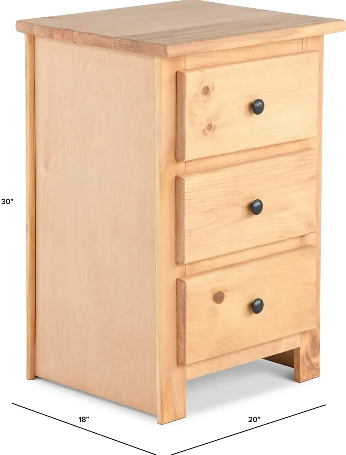 Dakota Honey Nightstand