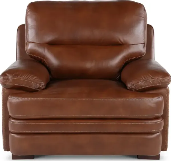 David Brown Leather Chair