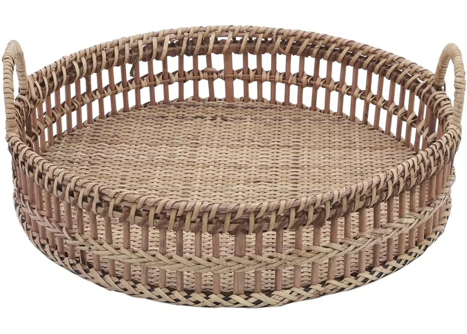 Small Natural Rattan Tray