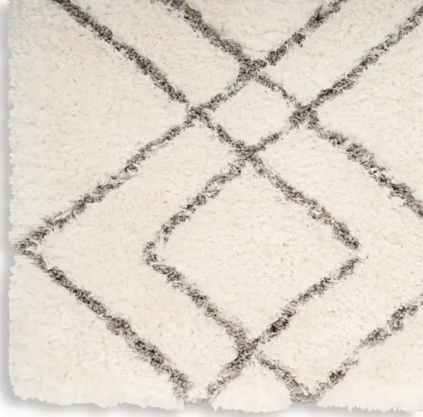 Dreamy Shag 5 x 8 Ivory Area Rug