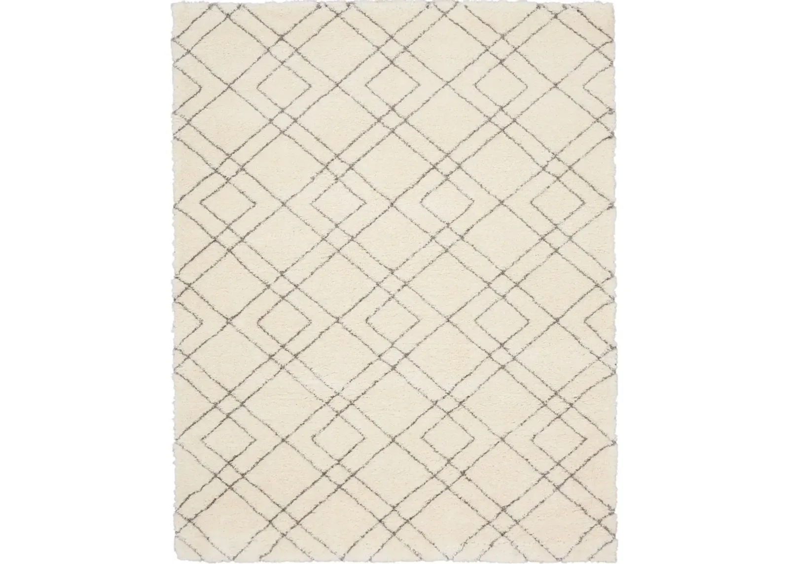 Dreamy Shag 8 x 10 Ivory Area Rug