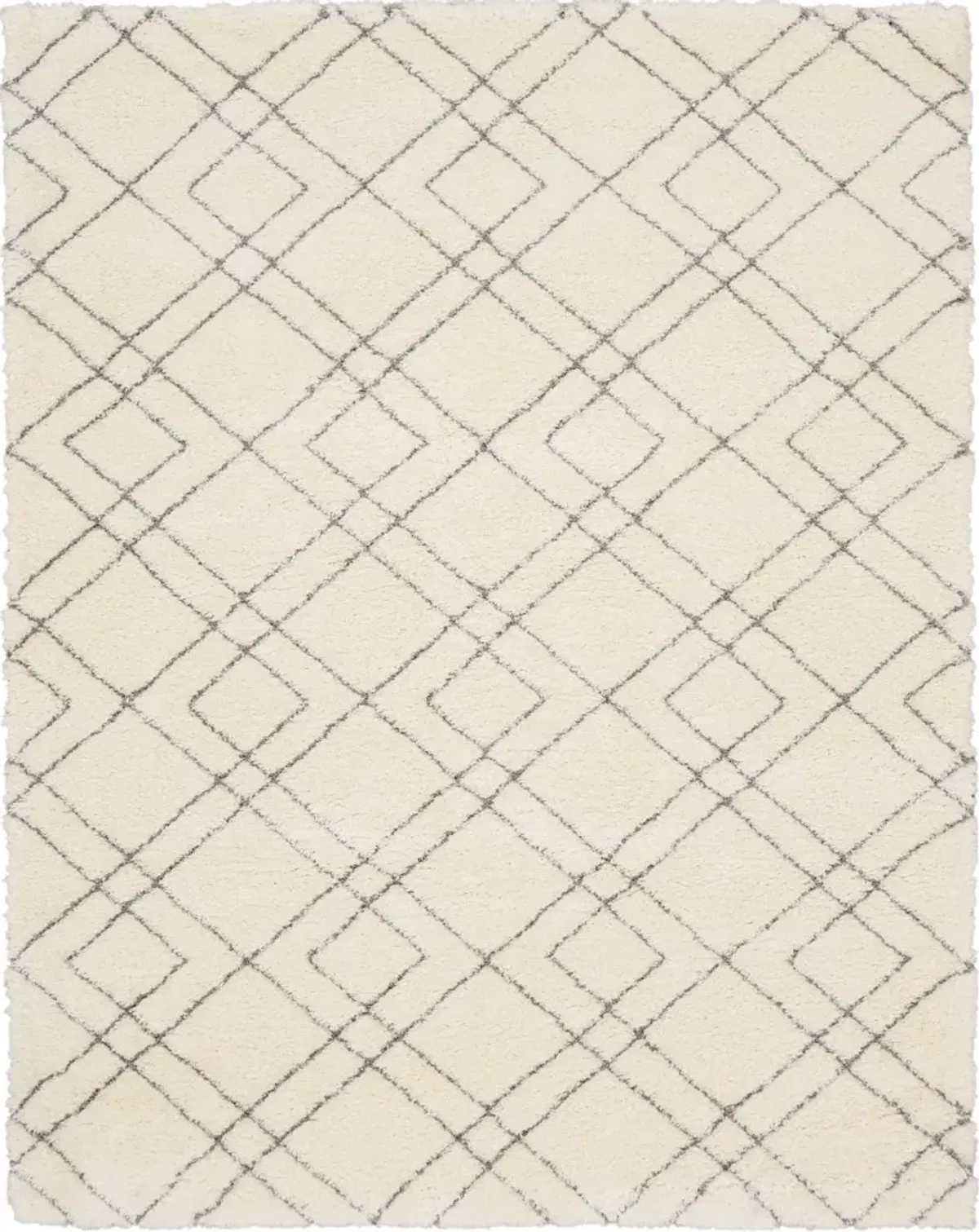 Dreamy Shag 8 x 10 Ivory Area Rug