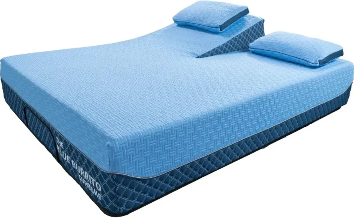 Blue Burrito Supreme Hybrid 2.0 Flex-Head Queen Mattress