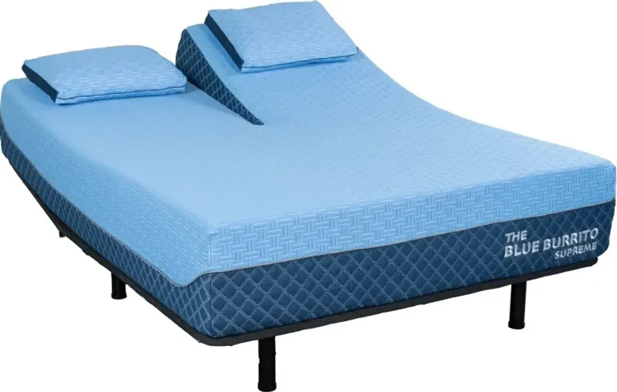 Blue Burrito Supreme Hybrid 2.0 Flex-Head Queen Mattress