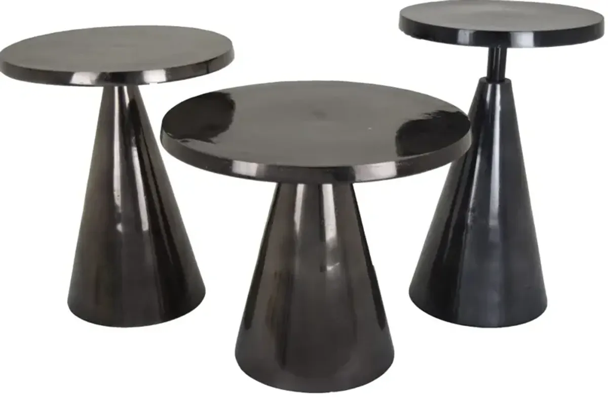 21 Inch Round Metal Table