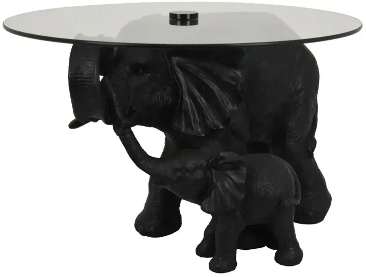 Black Elephant Table