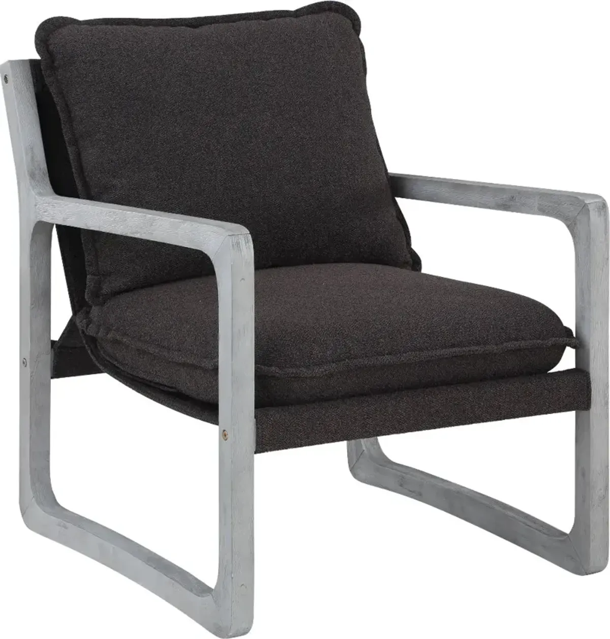 Kai Black Accent Chair