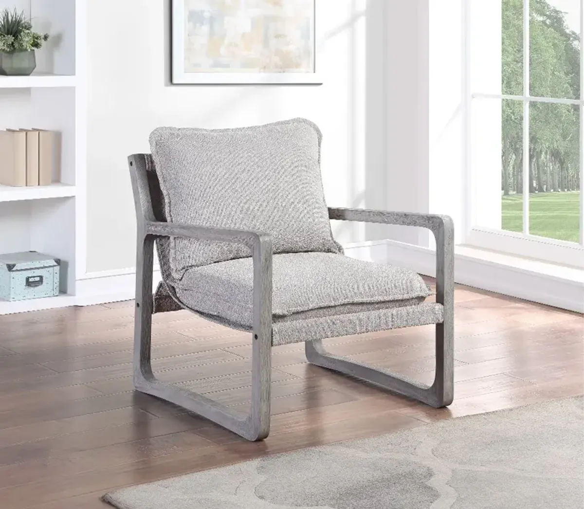 Kai Gray Accent Chair