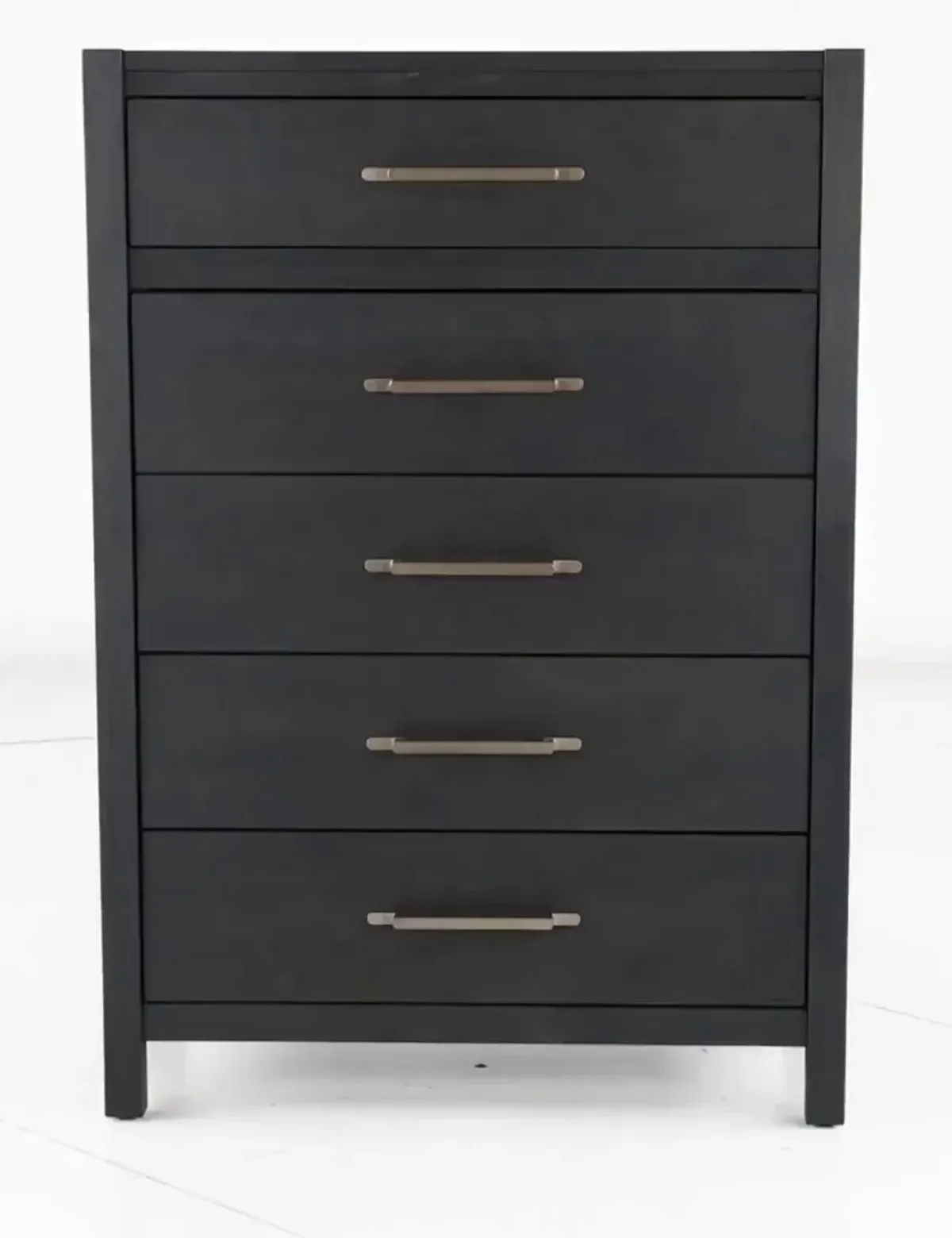 Boho Black Chest of Drawers