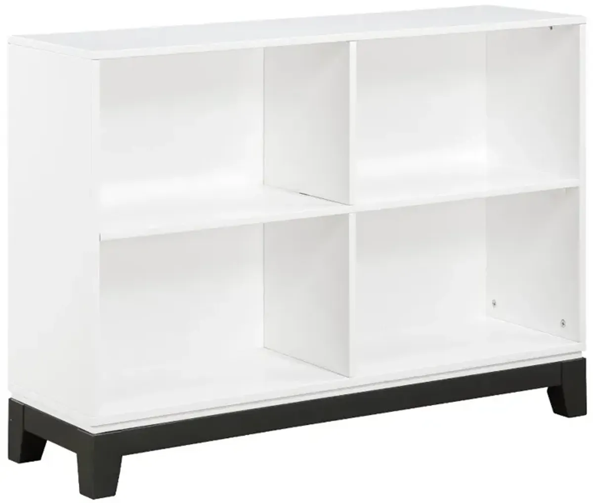 Jordan White 4 Shelf Bookcase