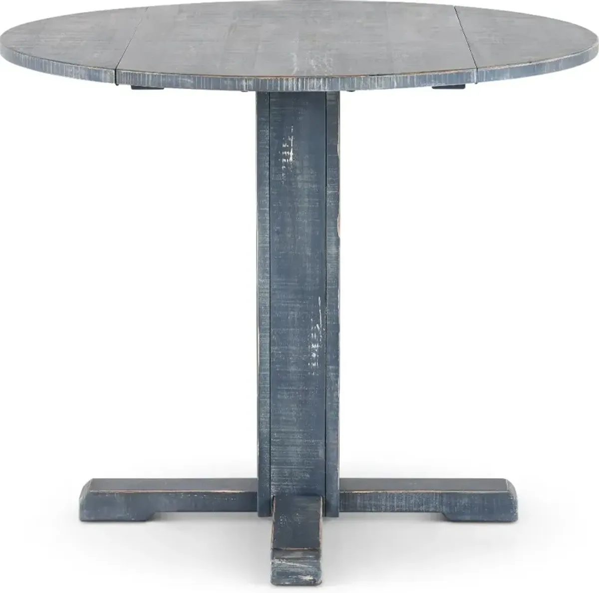 Beach Haven Blue Drop-Leaf Dining Table