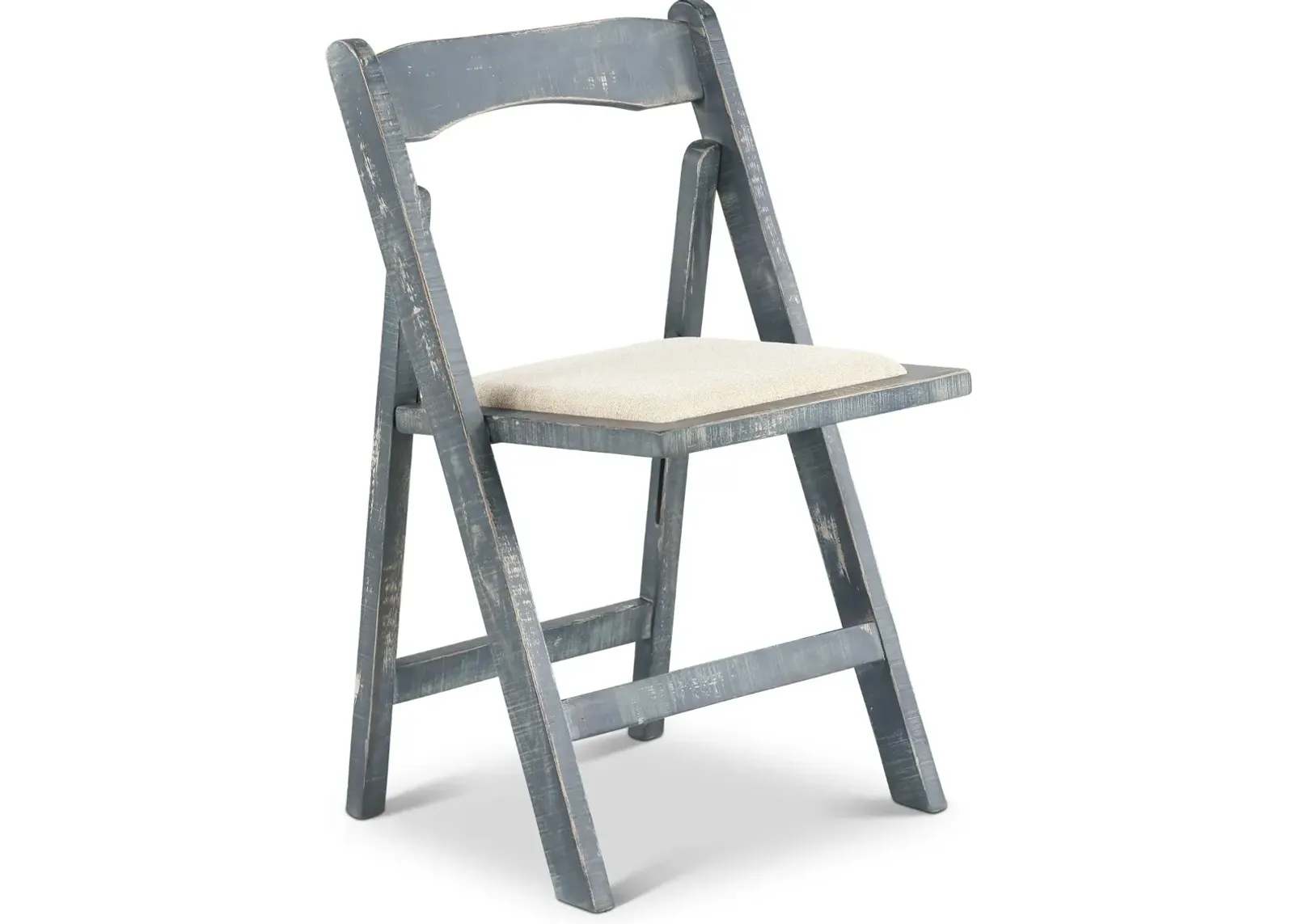 Beach Haven Blue Folding Chair