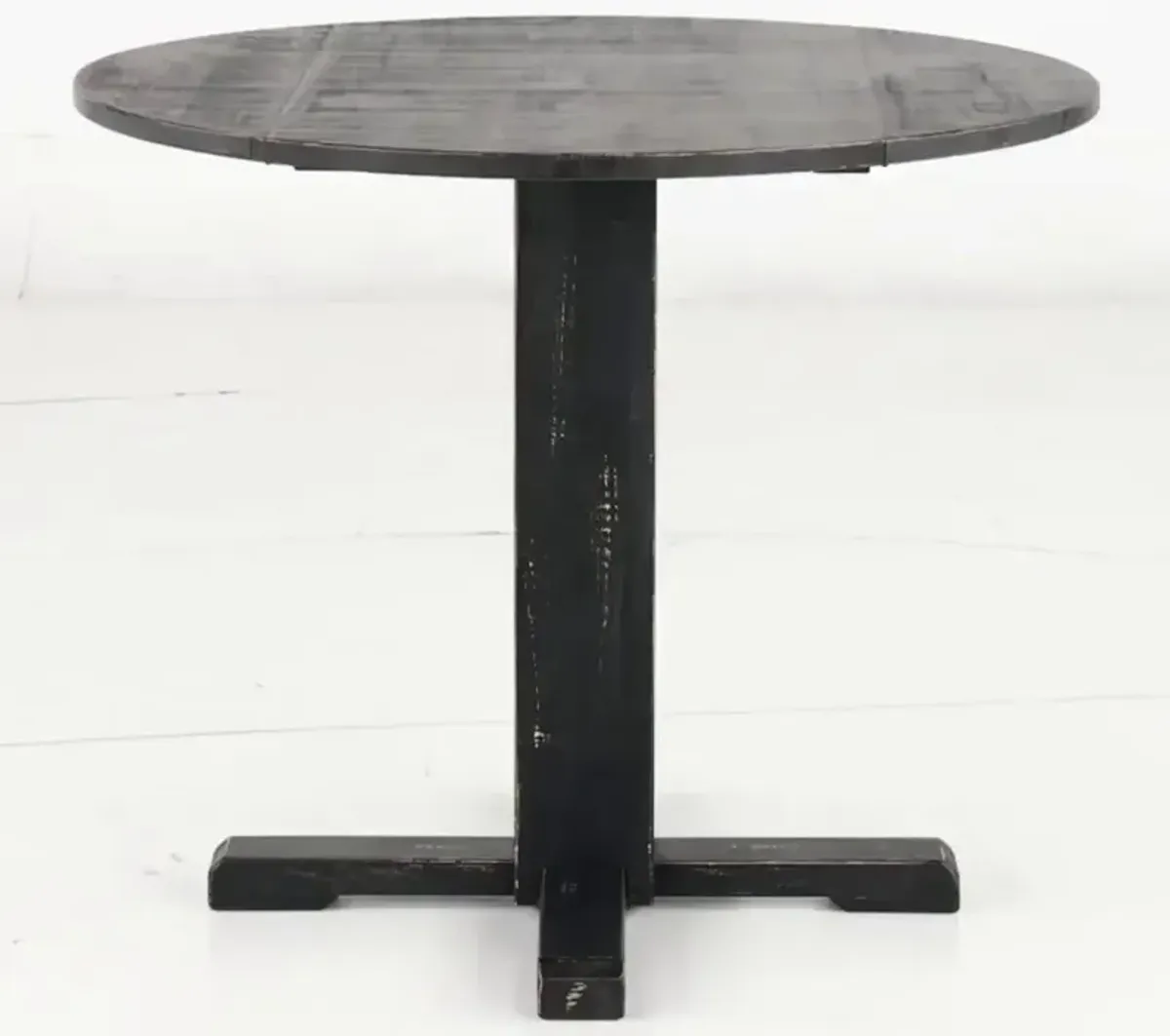 Beach Haven Black Drop-Leaf Dining Table