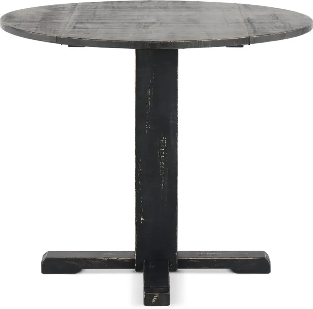 Beach Haven Black Drop-Leaf Dining Table